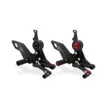 CNC RACING ADJUSTABLE RIDER REAR SETS DUCATI MONSTER 937 2021-2022