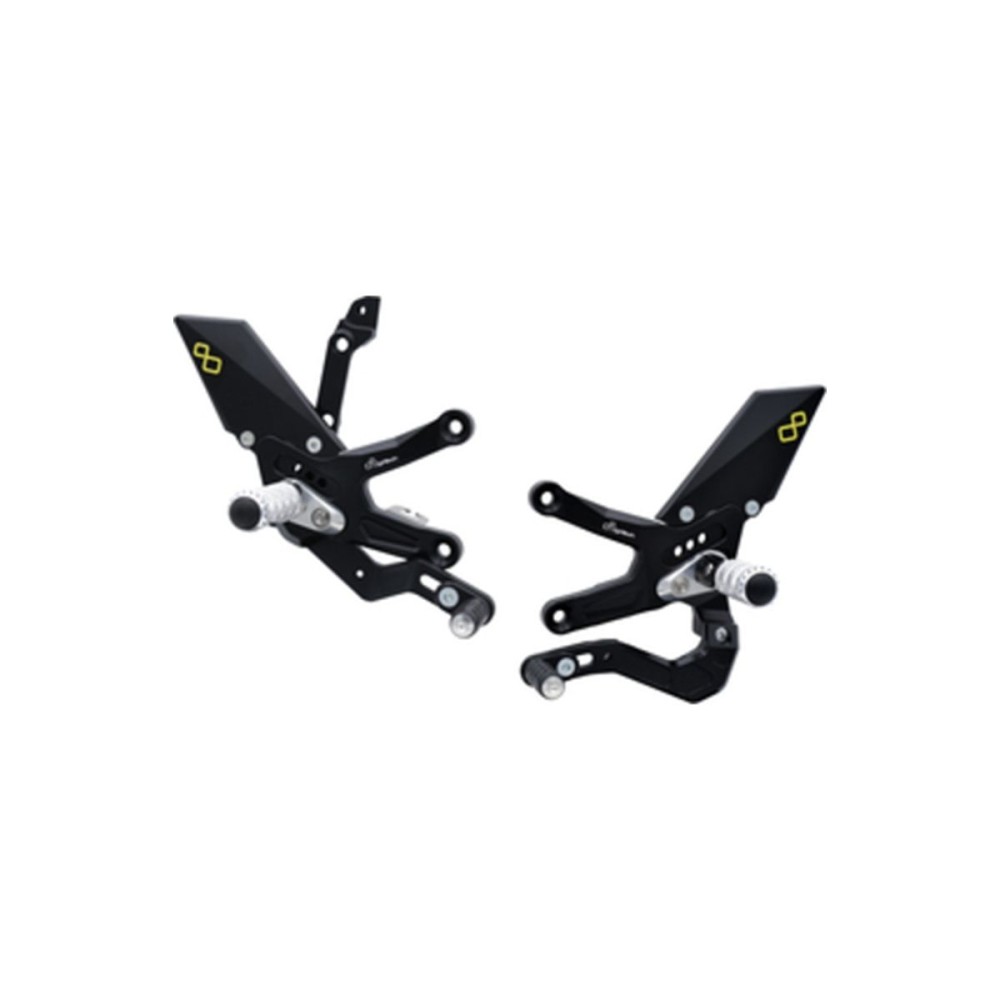 ESTRIBERAS AJUSTABLES ESTRIBERAS ARTICULADAS LIGHTECH REVERSE SHIFT KAWASAKI ZX-10R 2021-2022