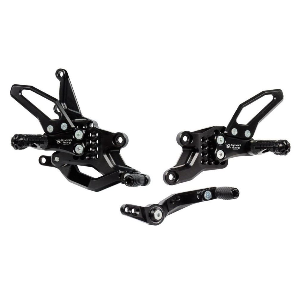 ESTRIBERAS REDUCIDAS BONAMIC RACING AJUSTABLES YAMAHA YZF R7 2021-2024