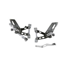 ESTRIBERAS AJUSTABLES ESTRIBERAS FIJAS LIGHTECH BMW S 1000 RR 2019-2024