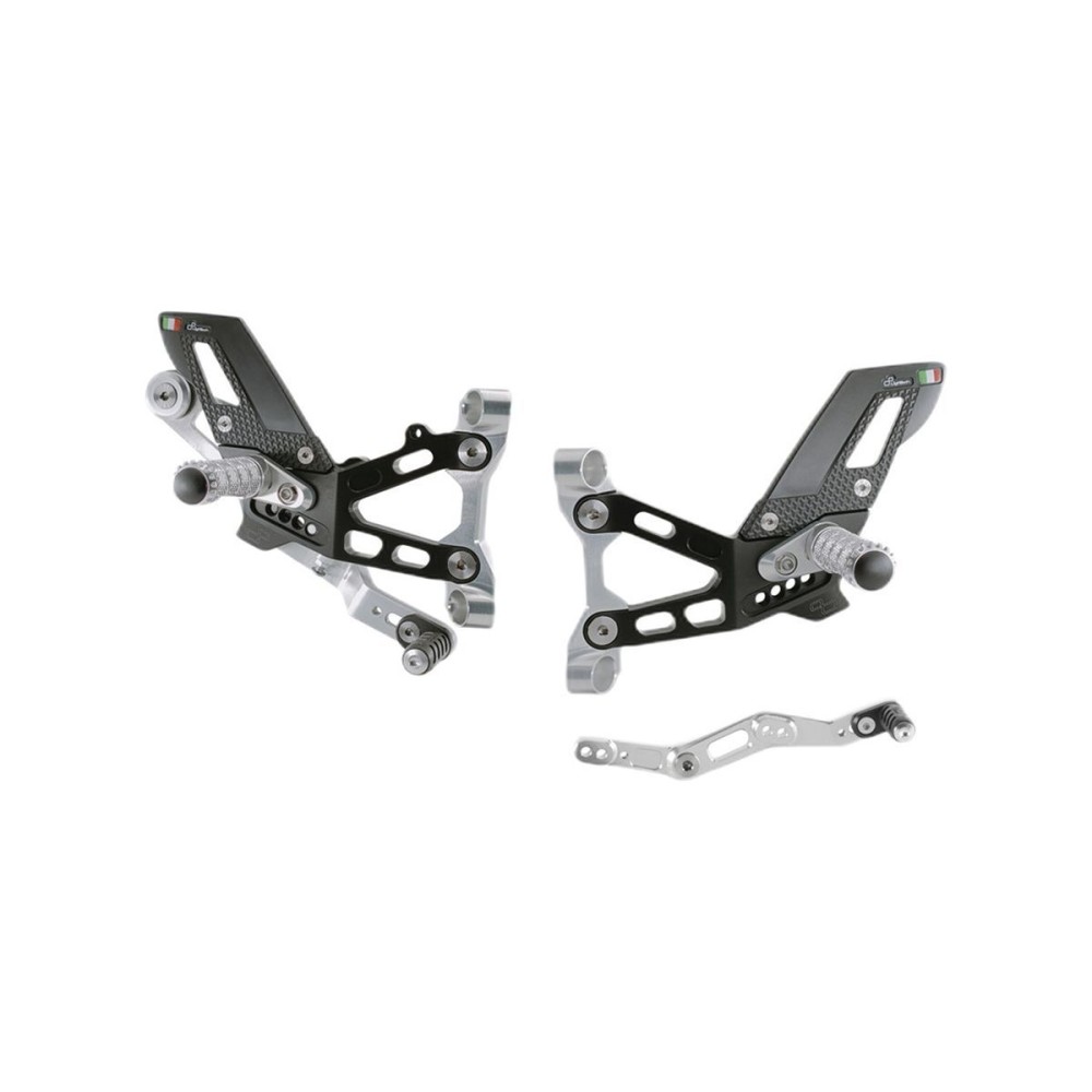 ESTRIBERAS AJUSTABLES ESTRIBERAS FIJAS LIGHTECH BMW S 1000 RR 2019-2024