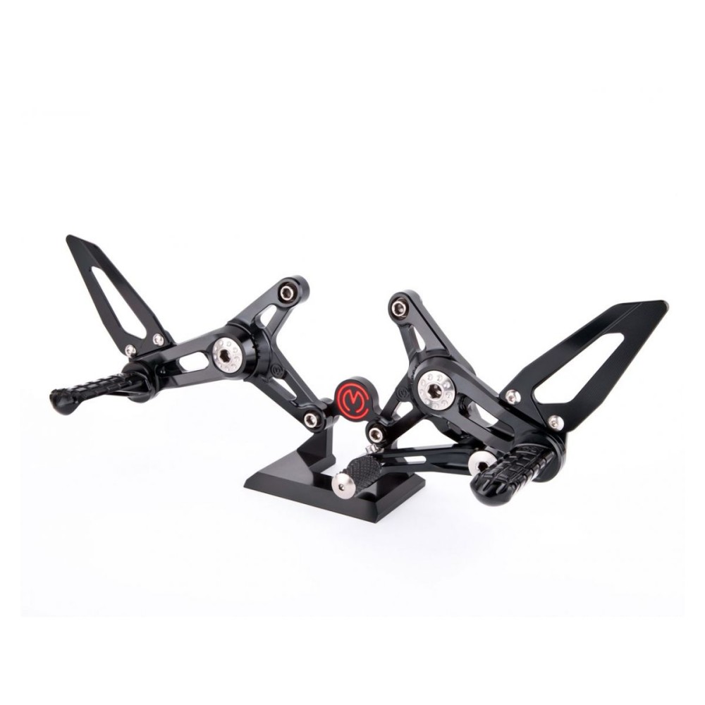 KIT ESTRIBERAS DE REDUCCIÓN AJUSTABLE MOTOCORSE MV AGUSTA F3 675 / 800 2018-2021