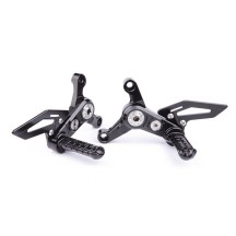 ESTRIBERAS MULTIAJUSTABLES NUEVO DISEÑO MOTOCORSE MV AGUSTA F4 1000 VELTRO PISTA 2005-06