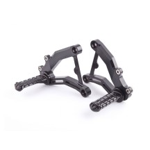 KIT DE ESTRIBERAS AJUSTABLES PARA PILOTO MOTOCORSE DE ESTILO CLÁSICO MV AGUSTA F4 1000 AGO 2004-05