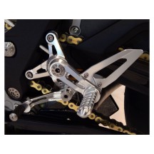 KIT COMPLETO ESTRIBERAS AJUSTABLES MOTOCORSE MV AGUSTA F3 675 SERIE ORO 2012