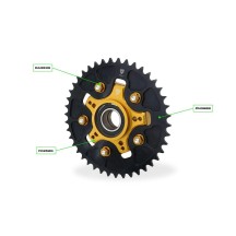 CORONA Z43 P520 5 FORI CNC RACING  DUCATI MONSTER 937 2021-2023