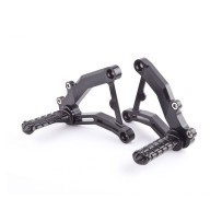 KIT DE ESTRIBERAS AJUSTABLES PARA PILOTO MOTOCORSE DE ESTILO CLÁSICO MV AGUSTA F4 750 S 1+1 1999-01