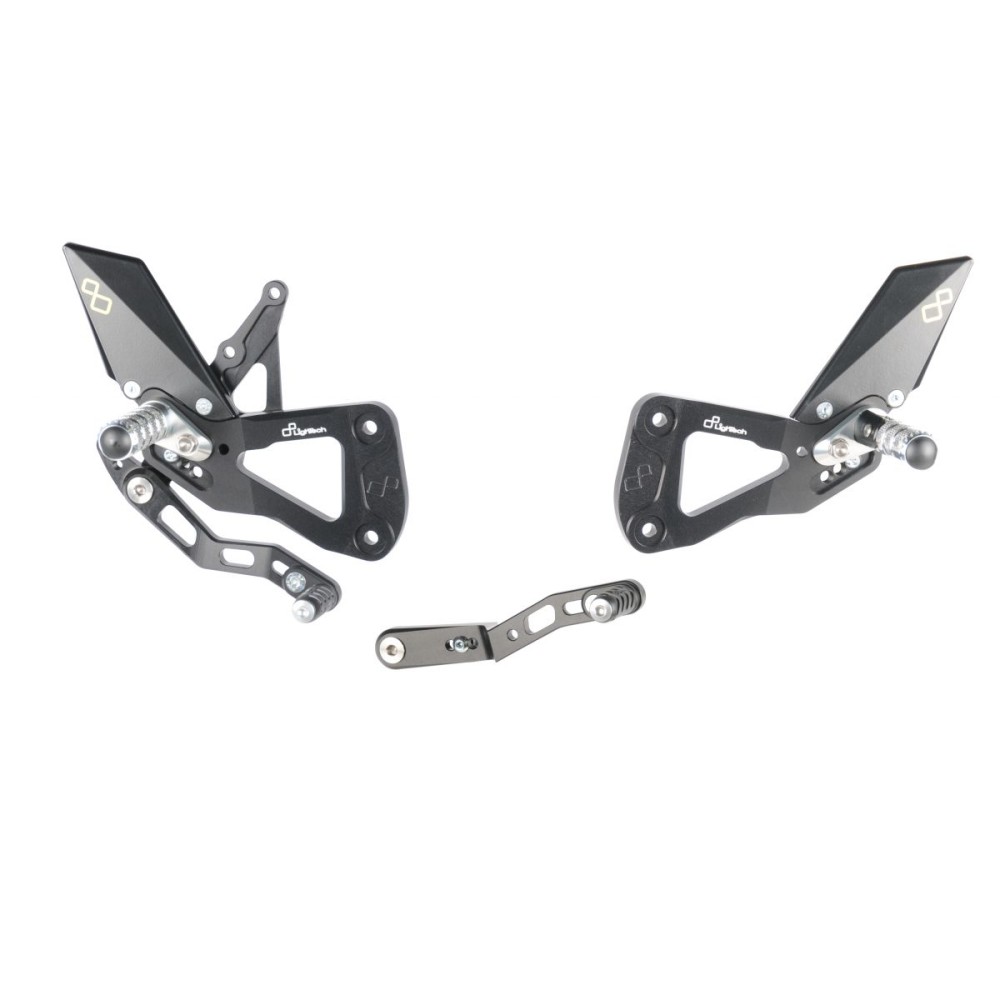 PLATAFORMAS AJUSTABLES CON GRAPAS GRAPAS GRAPAS SUZUKI GSX-R 1000 R 2017-2024