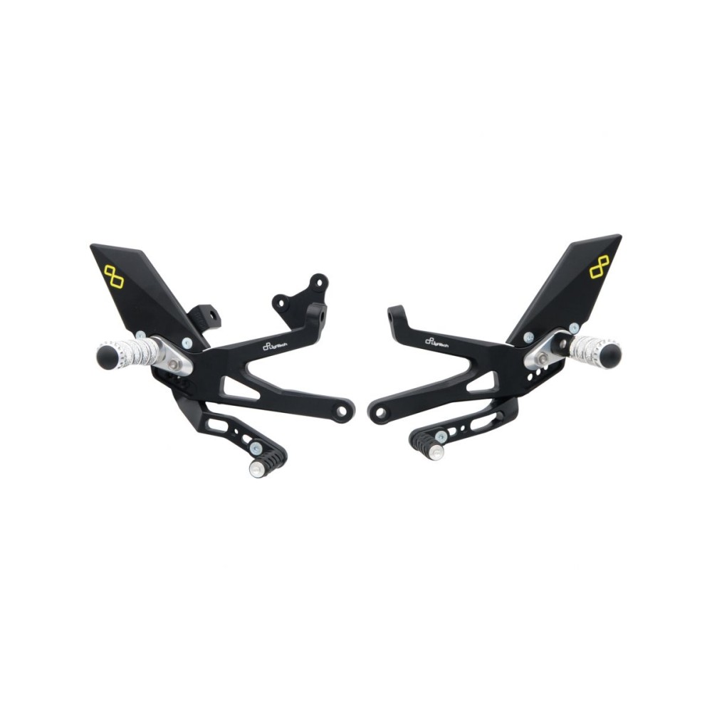 REPOSAPIES REGULABLES CON REPOSAPIES ARTICULADOS LIGHTECH DUCATI PANIGALE V4 2018-2022
