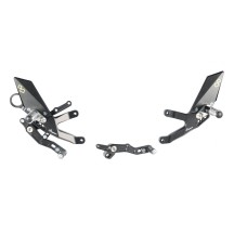 REPOSAPIES REGULABLES CON REPOSAPIES ARTICULADOS LIGHTECH BMW S 1000 R 2017-2019