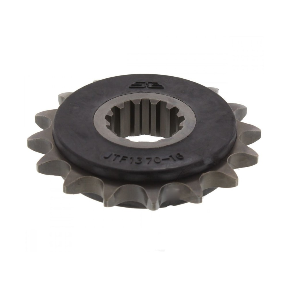 PIÑON JT SILENCIADO 16 DIENTES PASO 525 RECUBIERTO DE CAUCHO HONDA CBR 1000 RR 2017-2019