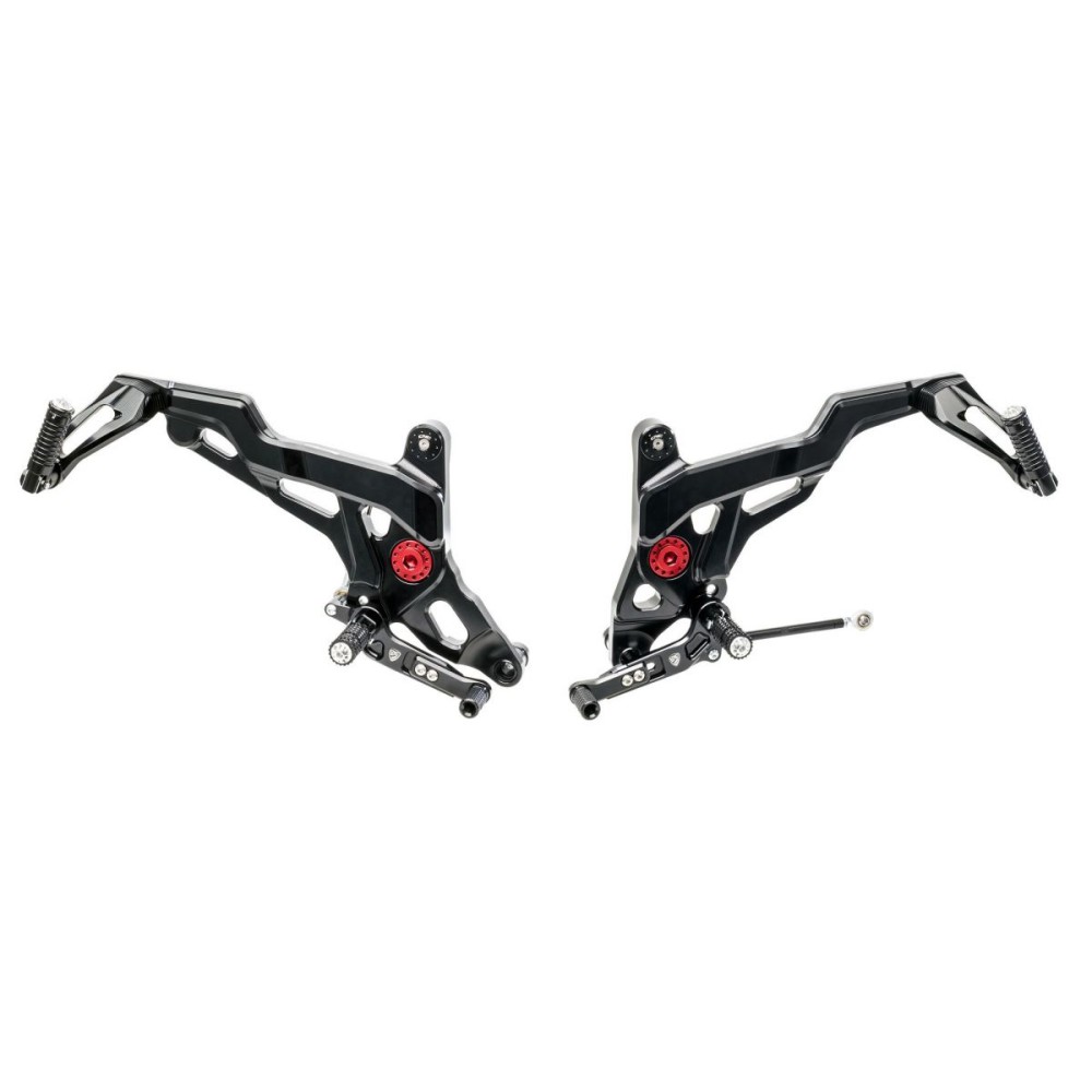 ESTRIBERAS AJUSTABLES TOURING CNC RACING DUCATI MONSTER 1200 2014-19