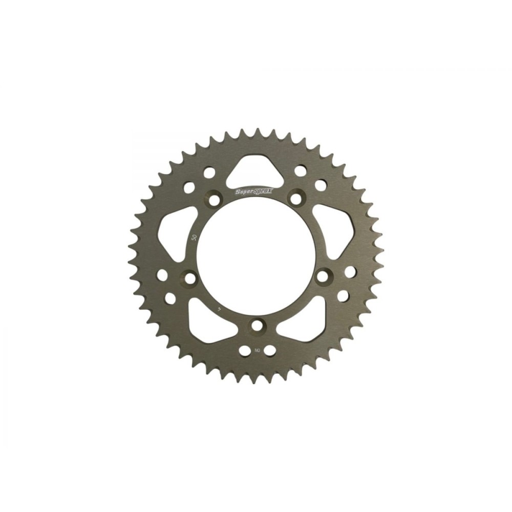 SUPERSPROX SPROCKET STEALTH 50 STEP 420 HARD OXIDE KTM SX 65 1998-2025 SUPERSPROX SPROCKET STEALTH 50 STEP 420 HARD OXIDE KTM SX 65 1998-2025