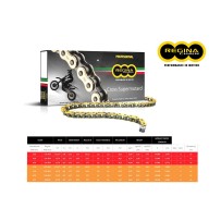 CADENA REGINA 124RX3 PASO 420 APRILIA RX 50 06+