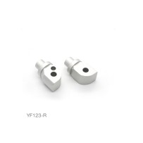 PAR DE FIJACIONES DE ESTRIBERAS TRASERAS BARRACUDA SUZUKI GSX-8S 2023-2024